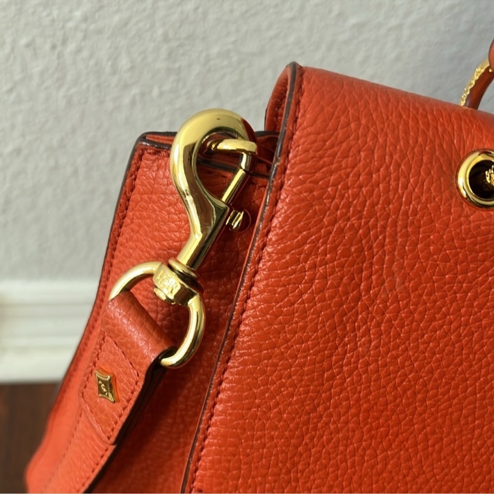 SOLD MCM top handle satchel - Picture 3 of 10